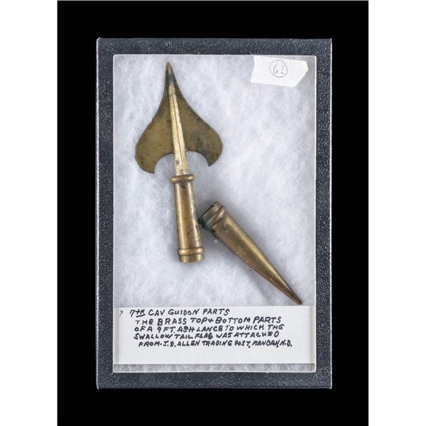 GUIDON FLAGSTAFF FINIAL & BASE FROM JD ALLEN