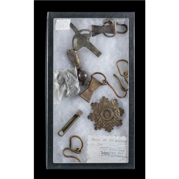 GROUPING OF RELICS FROM FORT BUFORD, ND.