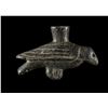Image 1 : CARVED CHEROKEE SOAPSTONE EFFIGY PIPE FROM JOHN