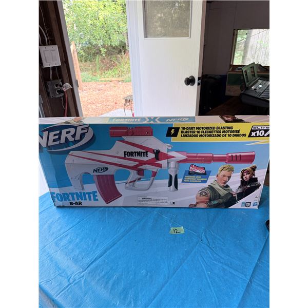 NERF FORTNITE B-AR MOTORIZED BLASTER