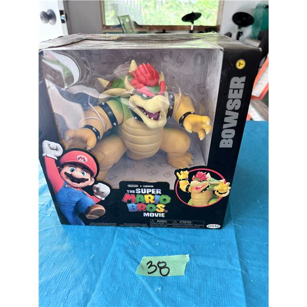 JAKKS PACIFIC BOWSER THE SUPER MARIO BROS MOVIE CHARACTER ACTION FIGURE