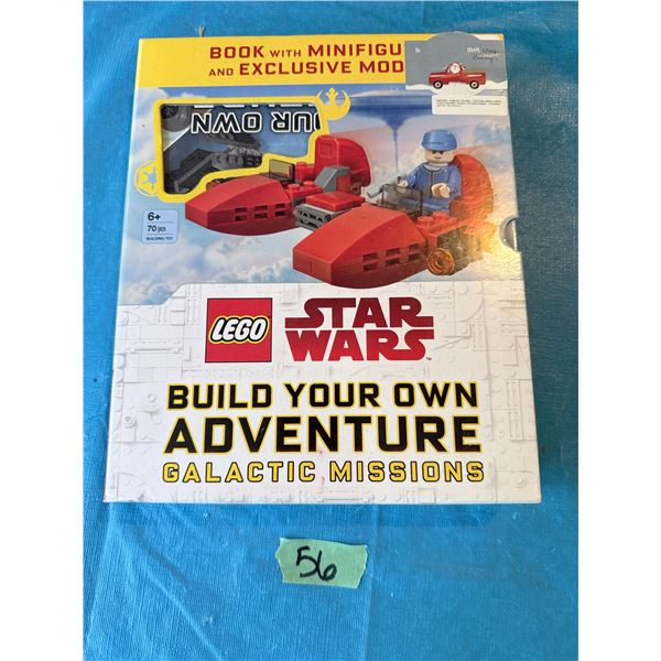 LEGO STAR WARS GALACTIC MISSIONS BOOK WITH MINIFIGURE ACTIVITY BOOK
