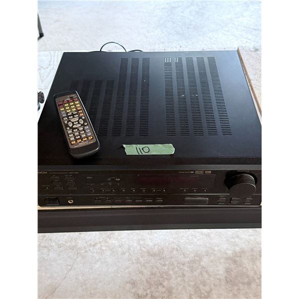 DENON AVR-1403 2 PIECES VINTAGE AUDIO/VIDEO COMPONENT LOT