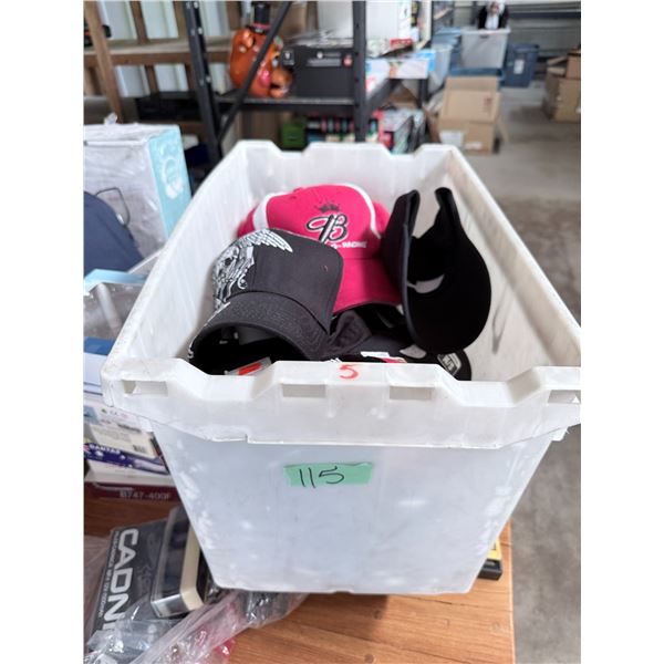 ASSORTED BRANDED FAN BASEBALL CAPS