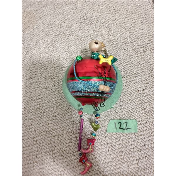 THE BOMBAY CHRISTMAS ORNAMENT COLLECTIBLE HOLIDAY DECOR