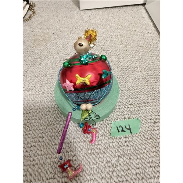 THE BOMBAY CHRISTMAS ORNAMENT COLLECTIBLE HOLIDAY DECOR