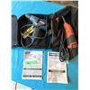 Image 1 : GROUP OF RYOBI; BLACK & DECKER DRILL; OSCILLATING TOOL WITH CARRYING BAGS AND MANUALS
