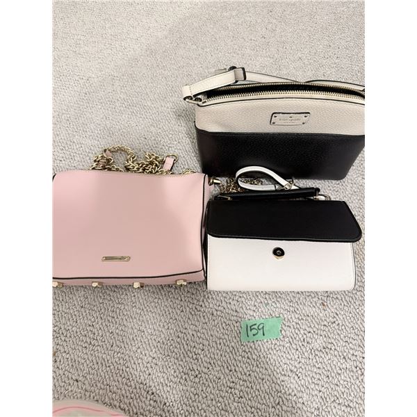 MIXED LOT OF HANDBAGS REBECCA MINKOFF AND KATE SPADE