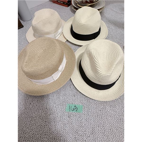 ARITZIA TALULA STRAW FEDORA SUN HATS  SIZE S/M BRAND NEW