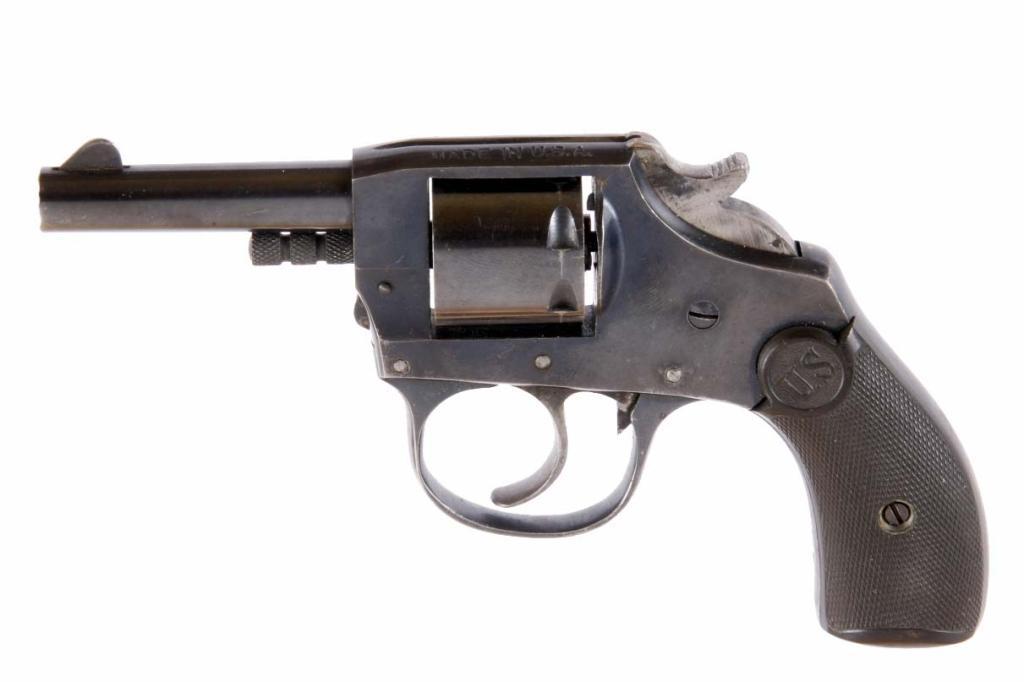 Iver Johnson US Revolver Cal .22 SN45807 Double action seven shot