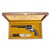 Image 1 : Colt SAA Cal .45 SN:915758A Alaskan Pipeline 1977 Commemorative single action revolver with 7 1/2" b