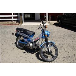 Honda 1981 CTO Trail 110 Bike Blue and silver, fully restored, with 5,452 miles. Excellent overall c