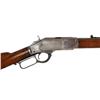 Image 2 : Winchester Mdl 1873 Cal .22L SN:395289B Lever action .22 Long caliber rifle. Blued round barrel and 