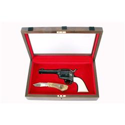 Colt SAA 2nd gen Cal .44-40 SN:S05804A Very nice Colt Frontier Six Shooter in .44-40 caliber.  Blued