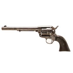 Colt SAA Cal .32-20 SN:240850 Shows 7 1/2" BBL, blue and case harden finish, hard rubber grips, ship