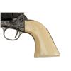 Image 3 : Colt SAA Cal 32-20 SN:277357 Revolver with 5 1/2" BBL, Western style scroll engraved, blued finish, 