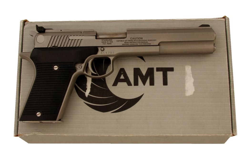 AMT AutoMag III .30 Carbine SN:A14781 Single action semi auto pistol ...