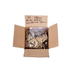 Mixed Lot of Reloadable Brass including 2 1/2 pounds of .30-30, 4 3/4 pounds of .38Spec and 23 pound