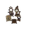 Image 1 : Bonanza Lot 3 French cherub clock cases, one with New Haven movement, as is; Kienzle alarm clock wit