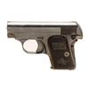 Image 1 : Colt Mdl 1908 Cal .25acp SN:66617 Single action semi auto pocket pistol. Reblued finish, original bl