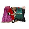 Image 1 : Costume Lot including a Mardi Gras type mask, a velvet coat with card suits on lapels, and others. F