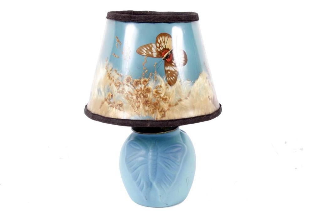 Art Pottery Lamp Base Marked Van Briggle Colorado Springs on base with