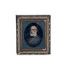 Image 1 : Antique Art Print Depciting Robert E Lee with oval matting, in original frame which has some losses.