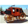 Image 2 : Red Concord Mail Coach made by, Frizzell Coach & Wheel Works, Oklahoma City, OK. Unknown model numbe