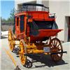 Image 3 : Red Concord Mail Coach made by, Frizzell Coach & Wheel Works, Oklahoma City, OK. Unknown model numbe
