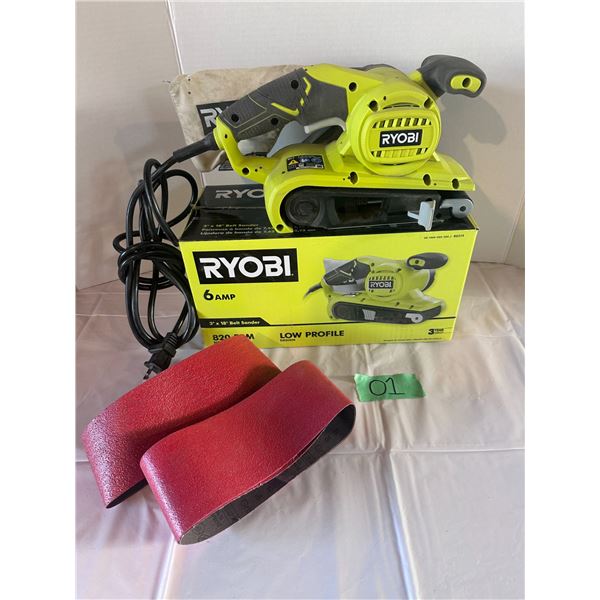Ryobi belt sander