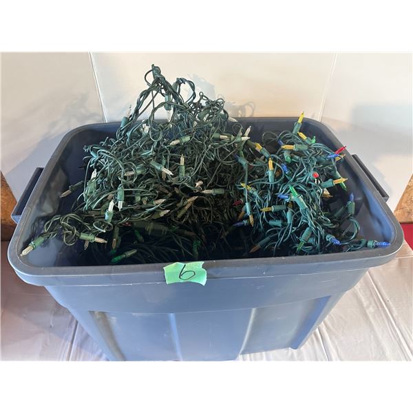 Assorted Christmas lights