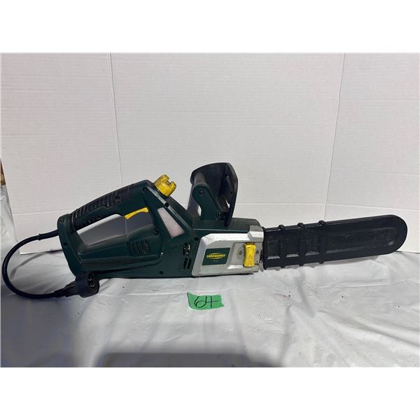 Yardworks electric chainsaw