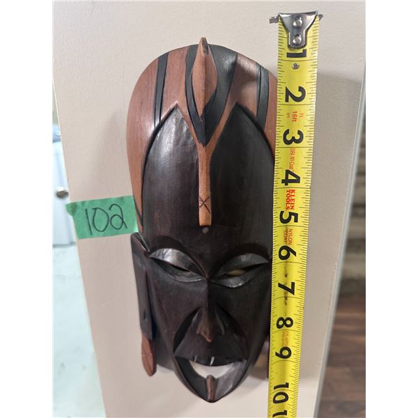 Wooden Ornate wall mask