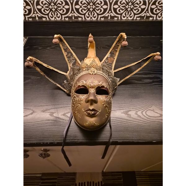 Ornate wall mask