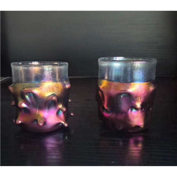Magic sands tumbler/tea light holder mid 1980's