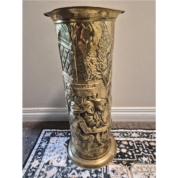 Metal umbrella stand