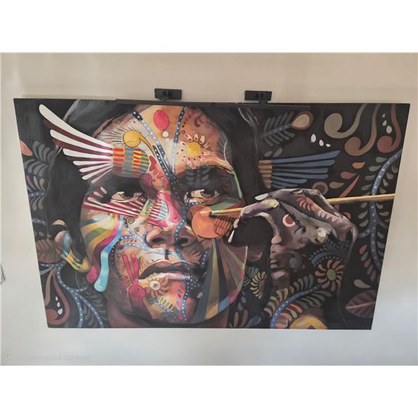 Adrian Takano original art piece (6Ft L X 4Ft H)