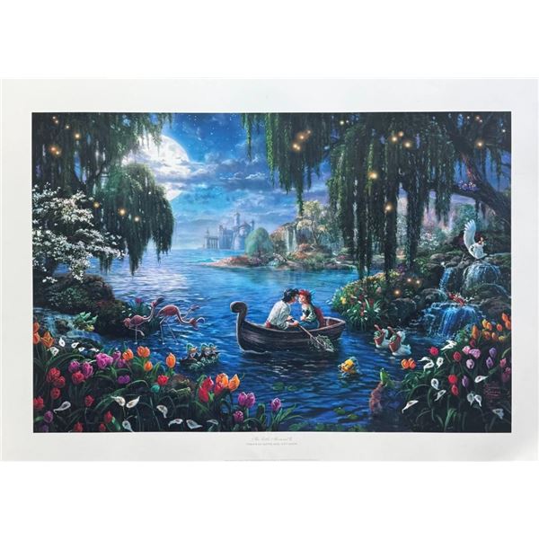 Thomas Kinkade LITTLE MERMAID Hand Signed Limited Edition Lithograph