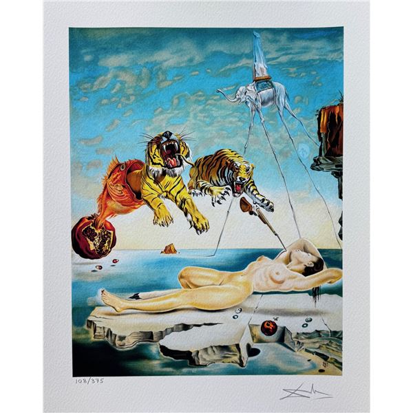 Salvador Dali SECOND BEFORE AWAKENING Facsimile Signed & Numbered Giclee