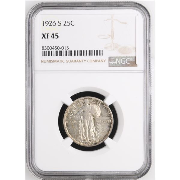 1926-S Standing Liberty Quarter NGC XF45