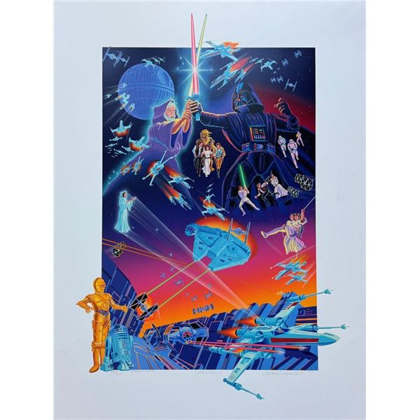 Melanie Taylor Kent STAR WARS Hand Signed Limited Edition Serigraph