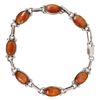 Image 1 : Signed RLD Sterling Zuni Spiny Oyster Bracelet