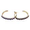 Image 2 : P.D. Coonsis Zuni Stacking Sterling Stone Cuffs