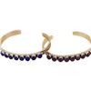 Image 3 : P.D. Coonsis Zuni Stacking Sterling Stone Cuffs