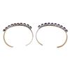 Image 4 : P.D. Coonsis Zuni Stacking Sterling Stone Cuffs
