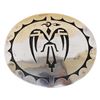 Image 1 : William Yazzie Navajo Thunderbird Sterling Buckle