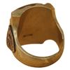 Image 3 : Mid Century Mexican Biker Indian Chief Ring 11 3/4
