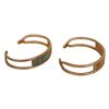 Image 5 : Signed LRH Zuni Sterling Inlaid Cuff Lot