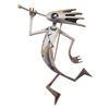 Image 1 : Signed SP Kokopelli Sterling Dancer Brooch