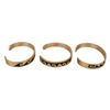 Image 5 : Sterling Silver Hopi Overlay Abstract Cuff Lot